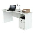 thumbnail image 6 of Inval Curved-Top 2-Drawer Desk, Multiple Colors, 6 of 9