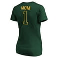 thumbnail image 3 of Women's Green Portland Timbers #1 Mom V-Neck T-Shirt, 3 of 3