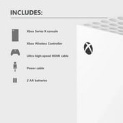 Microsoft Xbox Series X 1TB All-Digital Robot White Console with Mytrix High Speed HDMI - Robot White All Digital Xbox