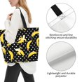 thumbnail image 3 of Easygdp Banana Bolsas Tote para Mujer, Bolsos de Hombro para Viaje, Bolsos de Mano de Gran Capacidad para Compras y Trabajo, 3 of 8