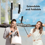 CMYBabee Selfie Stick, Tripod, 40in Retractable Selfie Stick Tripod with Remote, 2 Level Fill Light, Selfie Tripod for Iphone Android