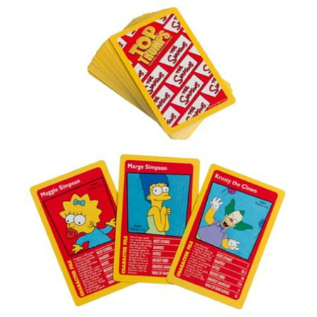 The Simpsons Top Trumps Card Game | Educational Card Games 