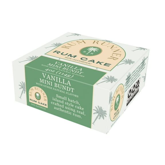 Rum Runner Vanilla 4 oz. Bundt Cake