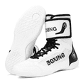 thumbnail image 2 of SKIUHS Men's High-Top Boxing Shoes with Adjustable Ankle Strap - Non-Slip Sole & Reinforced Ankle Support for Boxing Training & Matches, 2 of 7