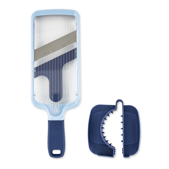 Elements by Thyme & Table Handheld Mandoline Slicer - Blue