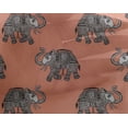 thumbnail image 4 of oneOone Georgette Viscose Fabric Elephant Block Print Fabric By The Yard 42 Inch Wide, 4 of 4