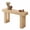 Natural  Wood, variant on JIOABL 63" Farmhouse Console Table, Narrow Sofa Table Behind Couch, Wooden Entryway Accent Table, for Foyer, Hallway & Living Room, Natural  Wood