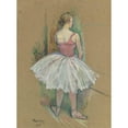 thumbnail image 3 of Henri de Toulouse-Lautrec 14x18 Black Modern Framed Museum Art Print Titled - Dancer at the Back View (1890), 3 of 5