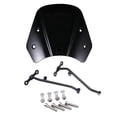 thumbnail image 3 of Deflector de viento para motocicleta Zulema parabrisas negro, 3 of 6