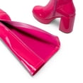 thumbnail image 5 of Dream Pairs Women's Platform Knee High Boots Chunky Block Heel Side Zipper Cute Gogo Boots, 5 of 7