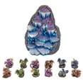 thumbnail image 4 of Pacific Giftware Ice Mountain Dragon Display with 12 Mini Dragons Set, 4 of 4