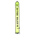 thumbnail image 1 of Boya marcadora de señal de superficie Oso de Fresa para buceo inflable alta visibilidad Verde fluorescente 1,2 m, 1 of 10