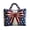 C, variant on Sktrjpolfis 4th of July Quilted Tote Bag, Patriotic Cotton-Feel Polyester Handbag, 15"x14" Large Capacity, Multiple Designs, for Independence Day Daily Travel Use