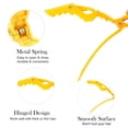 thumbnail image 4 of 14 Pcs Yellow Alligator Hair Clips for Styling Sectioning Larger Salon Pro Hair Clips for Barber Hair Clips for Coloring Cutting Big Alligator Salon Clips for Hair Styling Accessories, 4 of 5