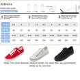 thumbnail image 3 of Ecetana Canvas Shoes for Women Slip on Casual Low Top Sneakers Womens Tennis Shoes, 3 of 8