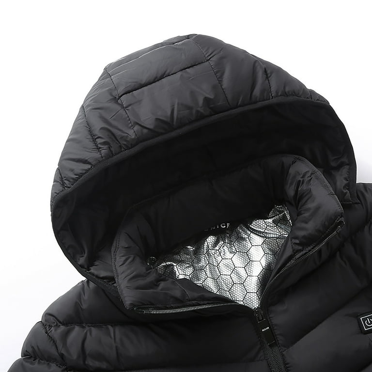 ELECTRIC PUFFER JACKET (BLACK) XL