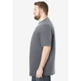 thumbnail image 3 of Boulder Creek By Kingsize Men's Big & Tall Heavyweight Jersey Crewneck T-Shirt, 3 of 5
