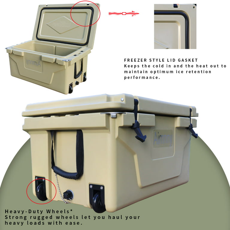 Hot Selling 65QT Outdoor Cooler Fish Ice Chest Box, Popular