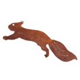 thumbnail image 2 of CNKOO Metal Squirrel Silhouette  Simulation Tree Climbing Squirrel with Rusty Elegant Garden Design Tree Decor Running Squirrel Plug Sculpture Garden Yard Decoration, 2 of 7