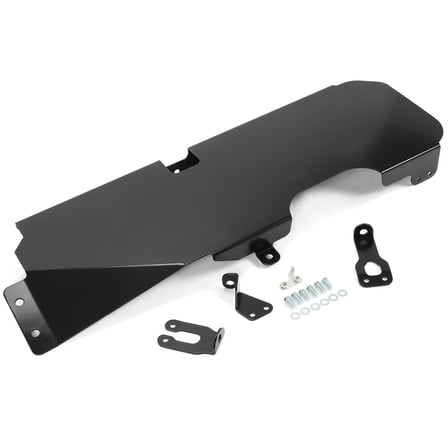 WaiRitoday Gas Tank Fuel Tank Skid Plate Compatible With 2007-2018 Jeep Wrangler JK 4WD 2-Door for 794