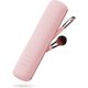 thumbnail image 1 of Almacenamiento de brochas de maquillaje grande de color rosa, soporte de brochas de maquillaje para viajes de negocios, viajes, compras, organizador de brochas de maquillaje, estuche de brochas de maquillaje de viaje Rojo Verde, 1 of 5