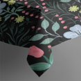 thumbnail image 3 of Pioneer Flower Floral Print Pattern Rectangle Tablecloth 60"x84",Waterproof Polyester Rectangle Table Cloth, Wipeable Spillproof Polyester Tablecloth for Dining, Camping, Indoor and Outdoor, 3 of 5