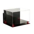 thumbnail image 7 of Versatile Deluxe Acrylic Display Case - Large Rectangle Box with Red Risers Mirror and Wall Mount 18" x 14" x 12" (A014-RR), 7 of 7