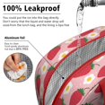 thumbnail image 5 of Lunch Bag Lunch Box for Women Reusable Insulated Lunch Bags,Water-Resistant Fruits Strawberry Pattern Cooler Lunch Tote Bag, Large Capacity for Work Travel Picnic, 5 of 6