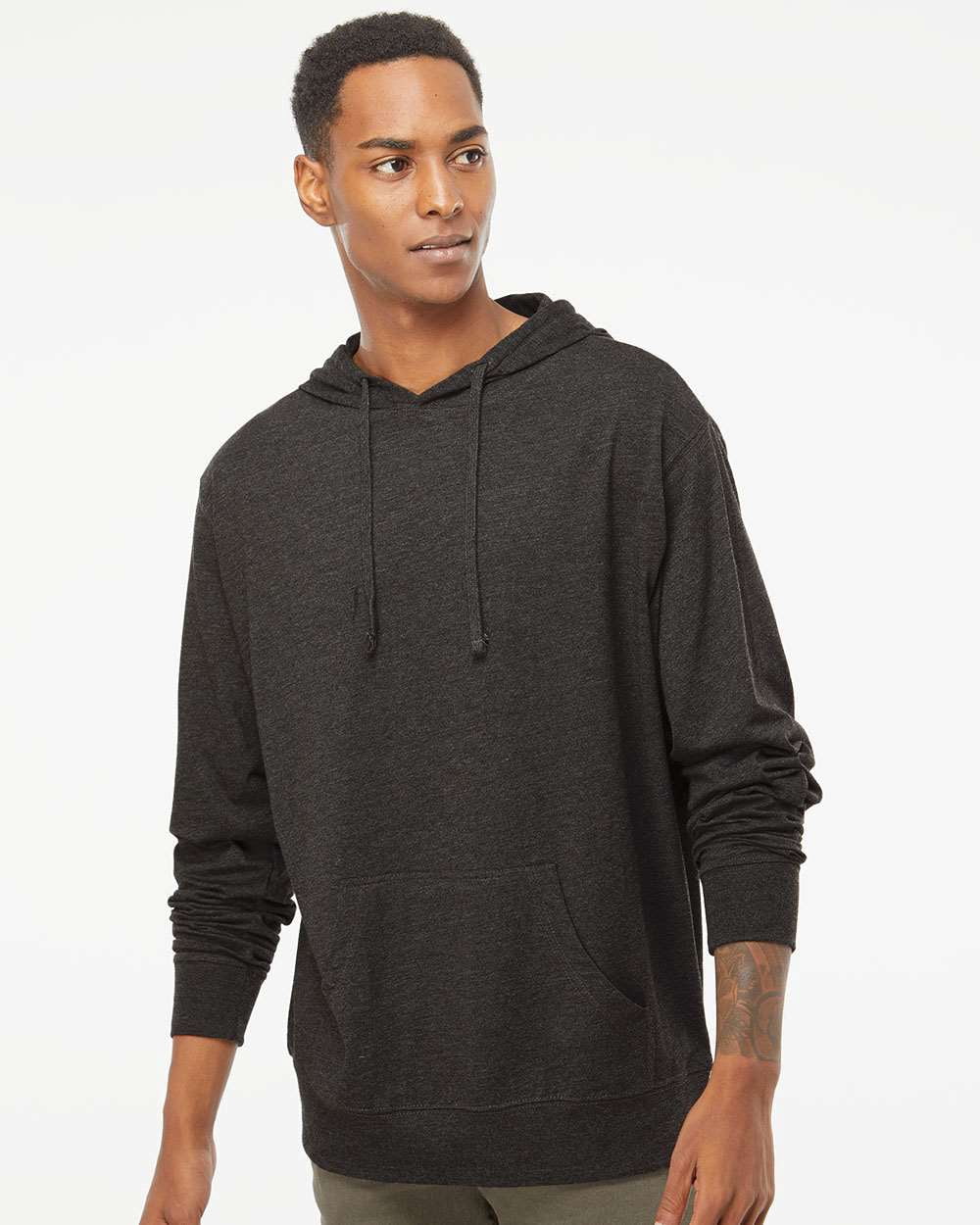 Independent Trading Co. Midweight Pigment-Dyed Hooded Sweatshirt - Pullover Style In Pigment Yellow