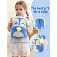 thumbnail image 4 of MICHLEY Toddler Backpack Plush Animal Cartoon 2-4 Years Mini Baby Daypack,Pre School Bags for Kids Kindergarten, 4 of 7