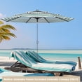 thumbnail image 2 of Yescom 10 Ft 3-Tier Patio Umbrella Replacement Canopy Market Table Top Market Pool, 2 of 11