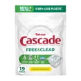 thumbnail image 1 of Pastillas para Lavavajillas Cascade Free & Clear Limón 19 Unidades, 1 of 9
