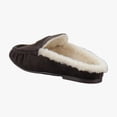 thumbnail image 3 of Steve Madden Rafe Women's Loafers & Slip-Ons Chocolate Brown Suede Fur, 3 of 8