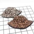 thumbnail image 3 of CoCopeanut 2019 Leopard Mencetak Ember Topi Topi Outdoor Perjalanan Topi Matahari Topi Topi untuk Wanita Wanita Topi Di Musim Gugur Musim Dingin girls'gifts, 3 of 6