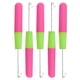 thumbnail image 2 of Paquete de 5 Agujas de Ganchillo perfecl Herramienta de Extensión de cabello Rosa, 2 of 8