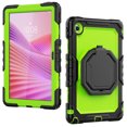 thumbnail image 2 of for Lenovo Tab 10.1/ Tab K10C Case 10.1 inch 2025, 360 Rotating Shockproof Cover with Stand, Handle, Shoulder Strap, Lime Panel, 2 of 7