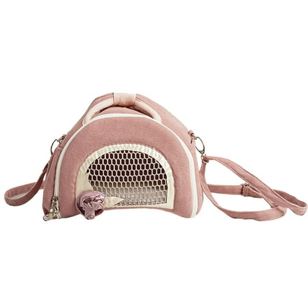 Breathable Pet Carrying Bag - Comfortable Travel Tote for Hamsters  Guinea Pigs  and Rabbits