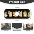 thumbnail image 2 of Kdxio Sunflower Gnomes 5 Pattern Non-Slip Diatom Mud Faucet Drain Pad,Self Absorbent Mat for Kitchen Sink for Variety Kitchen & Bathroom Countertops, 2 of 7