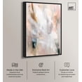 thumbnail image 2 of Drifting Colors I Canvas Modern Wall Decor by Art Remedy, Black Frame, 24 x 36, 2 of 7