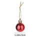 thumbnail image 3 of Ganfancp Christmas Diy Decoration Material Package Red Bells Bow Christmas Ball Pinecone Berry Christmas Tree Decoration Artículos En Liquidación Bolas de Navidad X 12, 3 of 6
