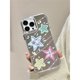 thumbnail image 1 of Coque de téléphone portable transparente All-Dip Ins Style, petit miroir étoile fraîche, dessin animé, iPhone 14, 13, 12, 11, Max, XS, XR, 78Plus qiuyongming unisex, 1 of 2