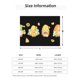thumbnail image 5 of Fotbe Bee Happy Sunflower Gnomes Manta de Franela con Estampado, Manta Ultrasuave para Cama, Sofá, Auto, Hipoalergénica y Antibolitas-80"x60", 5 of 6