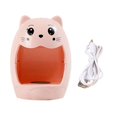 thumbnail image 3 of dianhelloya Cartoon Nail Lamp Mini Portable 6W 3 LED USB Powered Gel Polish Drying UV LED Nail Light Manicure Dryer Nail Salon Nail Art Tools Pink, 3 of 8