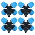 thumbnail image 4 of 20Pcs Cross Spray Nozzle Irrigation Cross Atomization Micro Nozzle for Lawn Garden Terrace, 4 of 5
