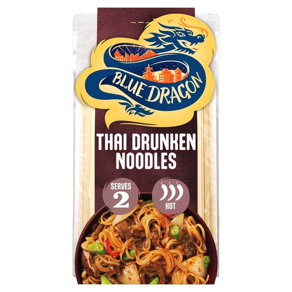 Blue Dragon Thai Drunken Noodles Kit 226g, Imported from Britain