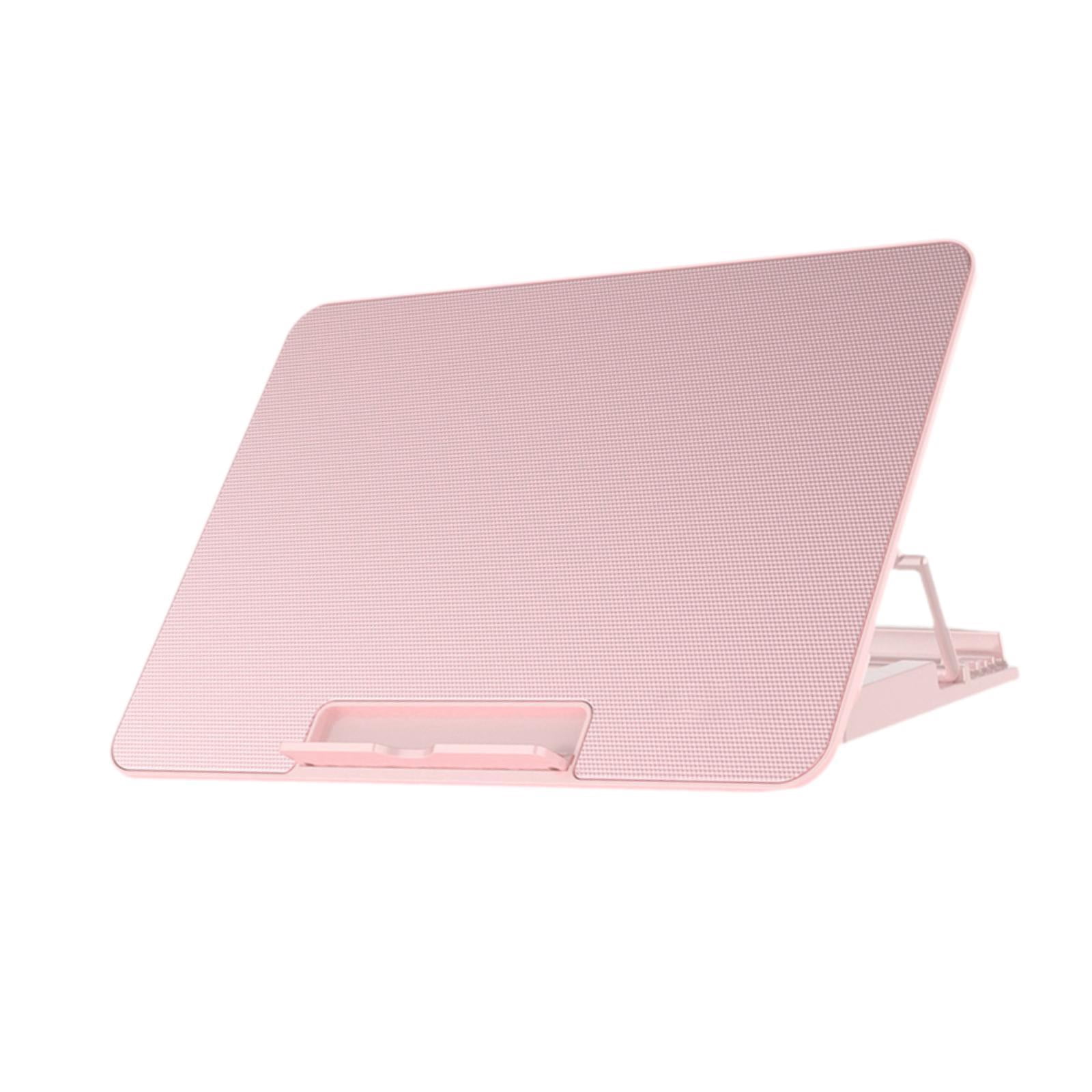 APLVFFZH Laptop Cooling Pad 6 Fans Portable Heat Dissipation Fan Speed Adjustable Quiet 2 Pink
