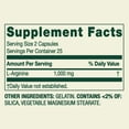 thumbnail image 2 of Spring Valley L-Arginine Amino Acid Supplements, 1000 mg per Serving, 50 Count, 2 of 8