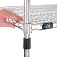 thumbnail image 3 of Nexel Industries 24608C Plate Starter Shelf Unit, Chrome - 24 x 60 x 86 in., 3 of 7