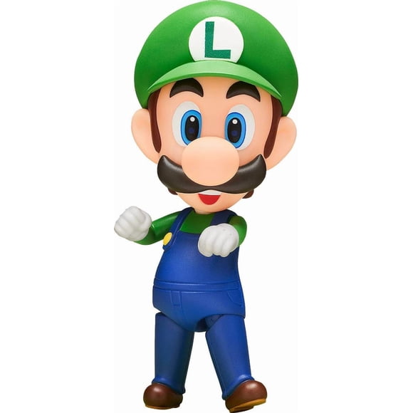 Super Mario World 4 Inch Action Figure Nendoroid - Luigi Reissue