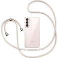 thumbnail image 3 of Clear Case for Samsung Galaxy S22 Plus 5G with Adjustable Neck Lanyard Strap,Soft Slim TPU Shockproof Protective Cover for Samsung Galaxy S22 Plus 5G-Rose Gold, 3 of 12